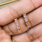Arete de Chapa de Oro COA2024-4