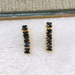 Arete de Chapa de Oro COA2024-7