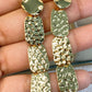 Arete de Chapa de Oro COA2027-1