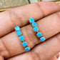 Arete de Chapa de Oro COA2029-4