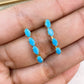 Arete de Chapa de Oro COA2028-4