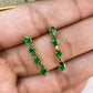 Arete de Chapa de Oro COA2028-3