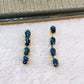 Arete de Chapa de Oro COA2028-6