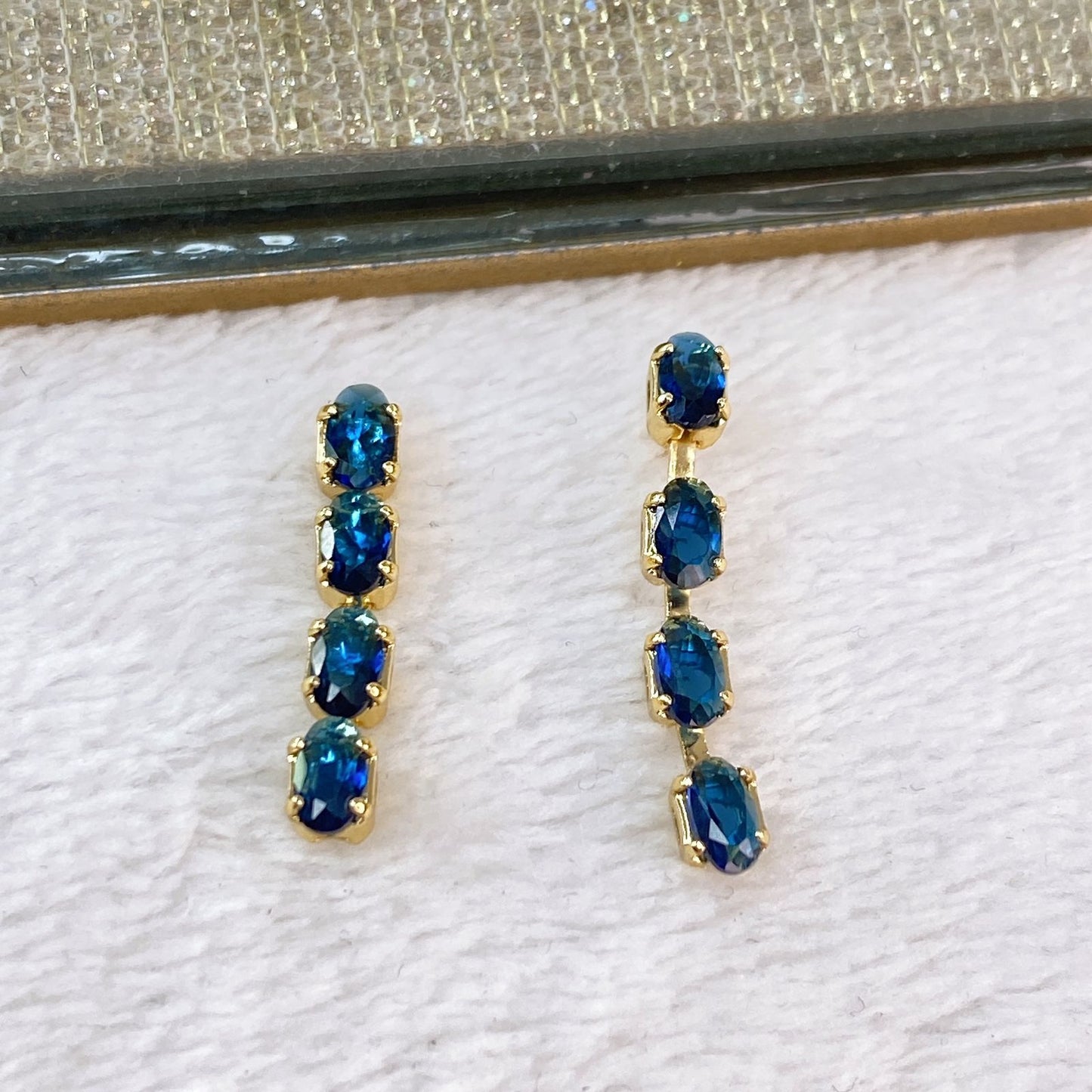 Arete de Chapa de Oro COA2028-6