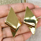 Arete de Chapa de Oro COA2045-1