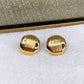 Arete de Chapa de Oro COA2039-1