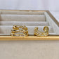 Simulador o Ear Cuff de Chapa de Oro COA2035-1