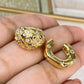 Simulador o Ear Cuff de Chapa de Oro COA2037-1