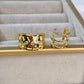Simulador o Ear Cuff de Chapa de Oro COA2034-1