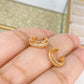 Simulador o Ear Cuff de Chapa de Oro COA2038-1