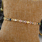 Pulsera de Chapa de Oro con Zirconias COP1608-1