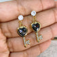 Arete de Chapa de Oro COA2066-2