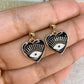 Arete de Chapa de Oro COA2067-1