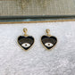 Arete de Chapa de Oro COA2067-1