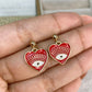 Arete de Chapa de Oro COA2067-2
