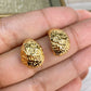 Arete de Chapa de Oro COA2069-1