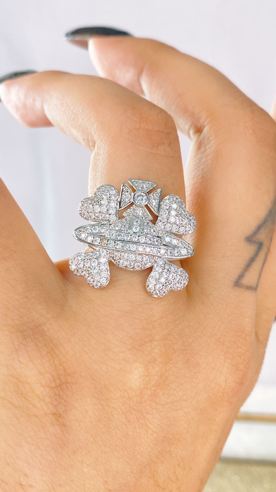 Anillo Chapa de Oro Ajustable ACO1461-2