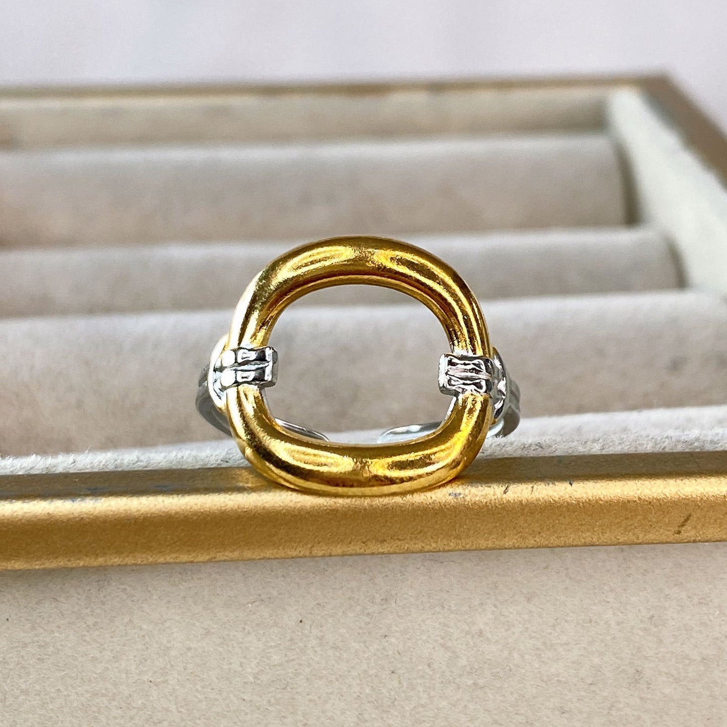 Anillo de Acero Inoxidable Ajustable RAI1035-1