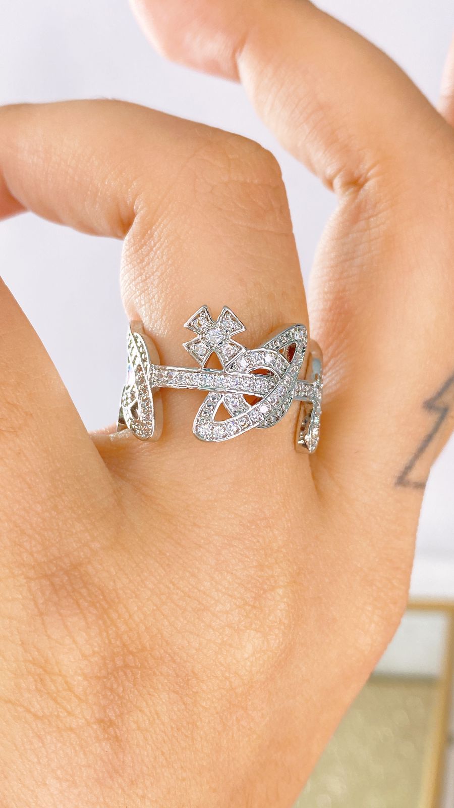 Anillo Chapa de Oro Ajustable ACO1462-2