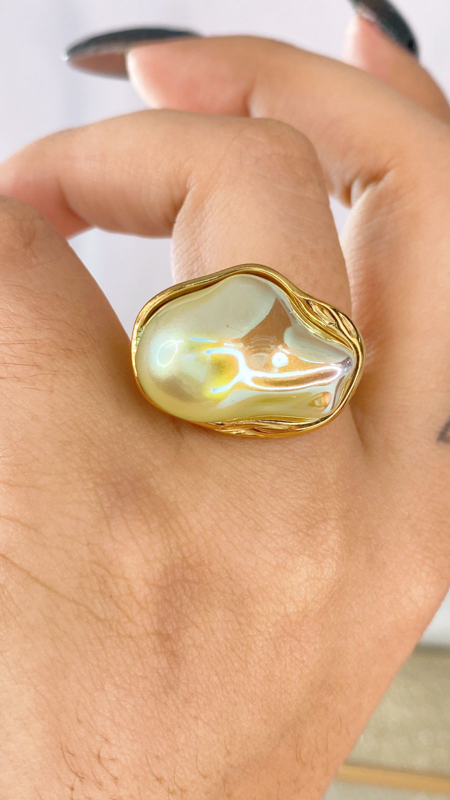 Anillo de Acero Inoxidable Ajustable RAI1045-3