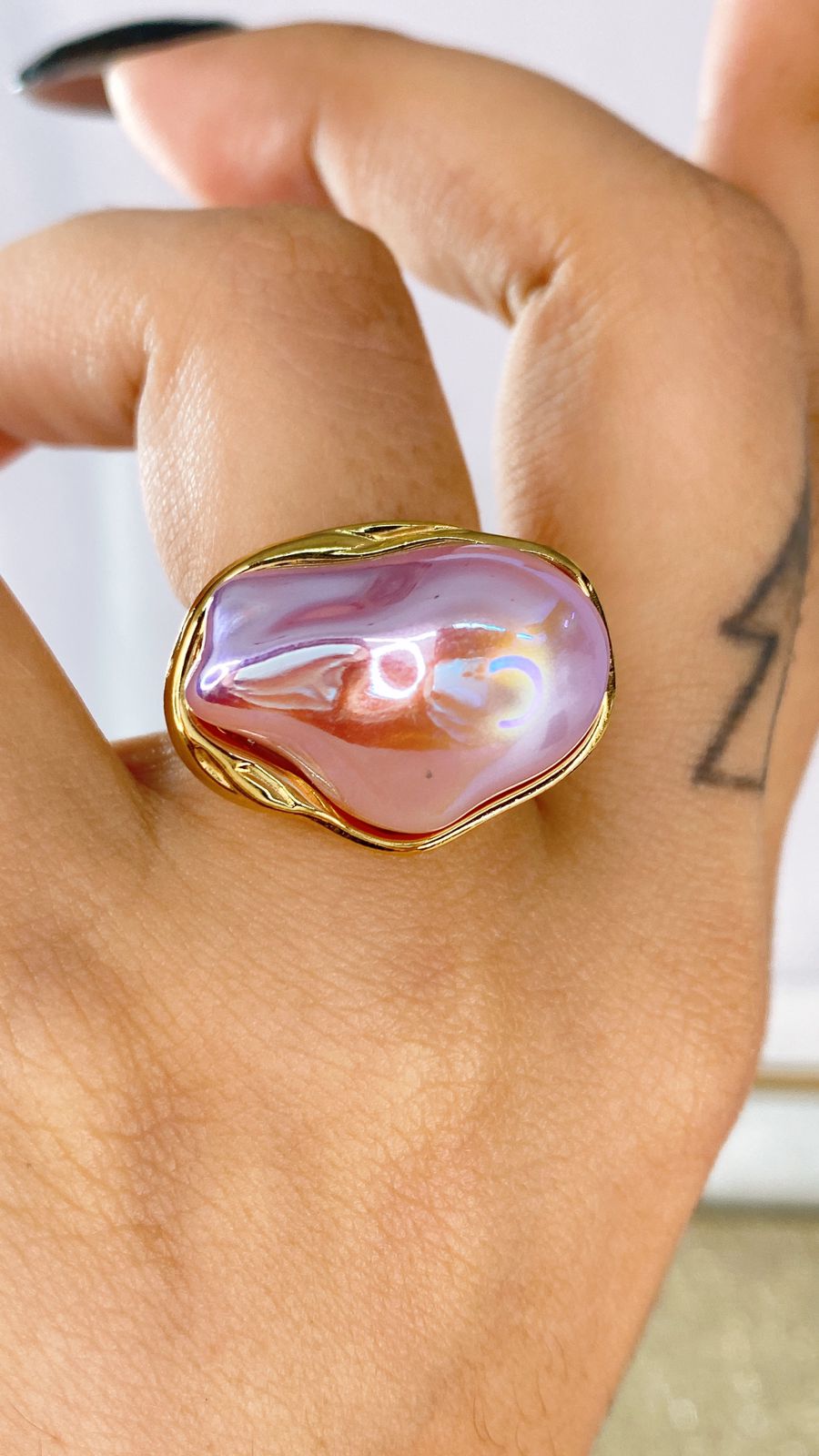 Anillo de Acero Inoxidable Ajustable RAI1045-2