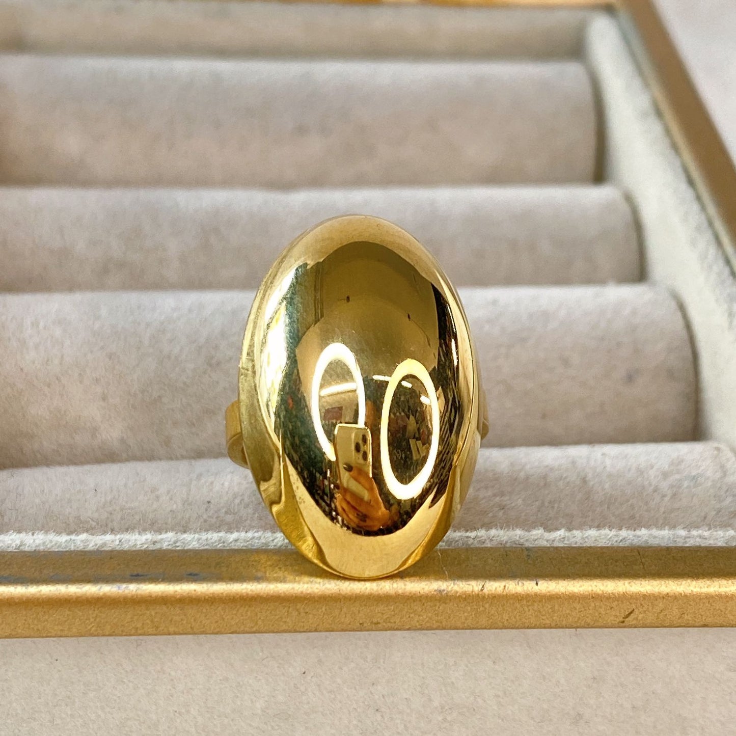 Anillo de Acero Inoxidable Ajustable RAI1033-1