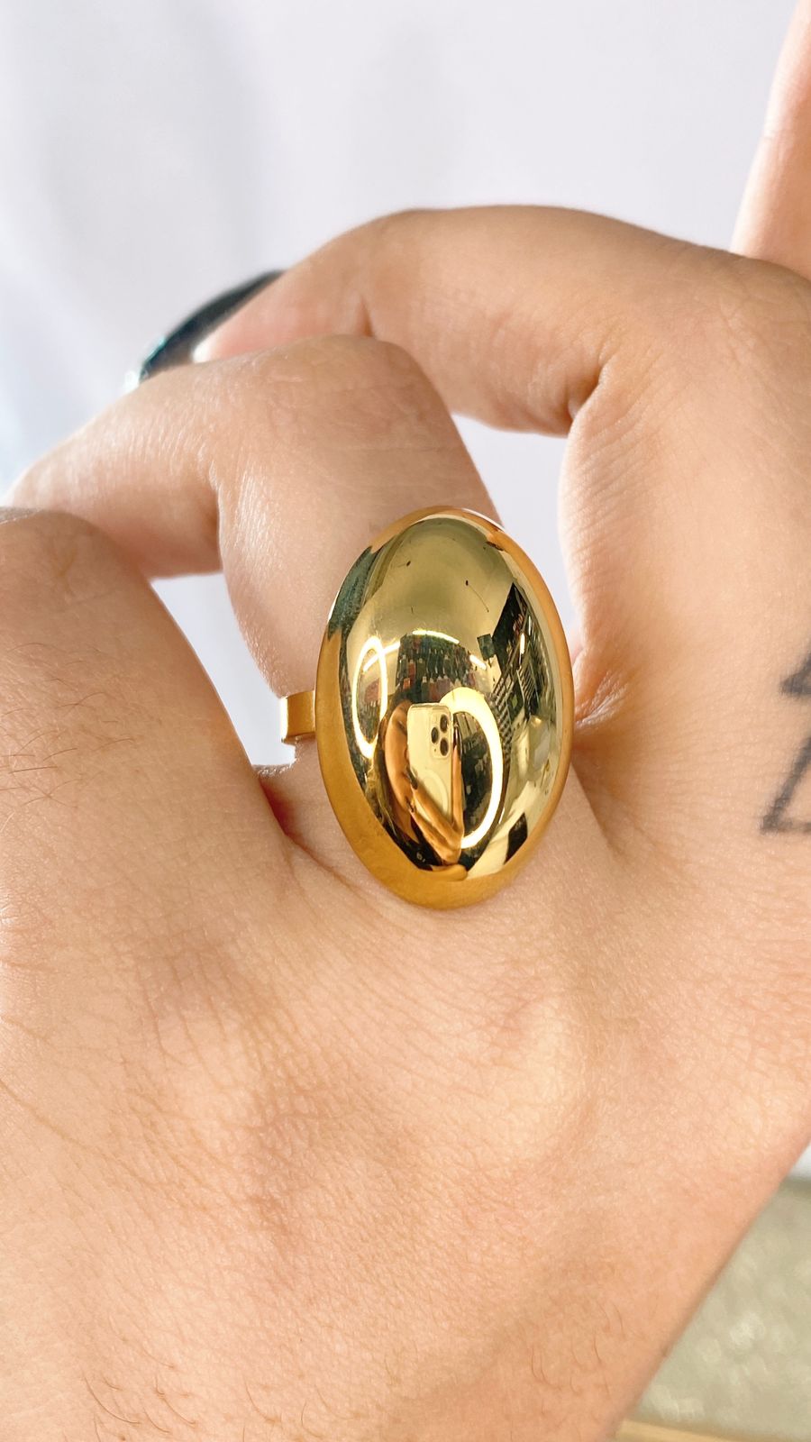 Anillo de Acero Inoxidable Ajustable RAI1033-1