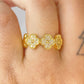Anillo Chapa de Oro Ajustable ACO1482-1