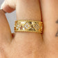 Anillo Chapa de Oro Ajustable ACO1474-1