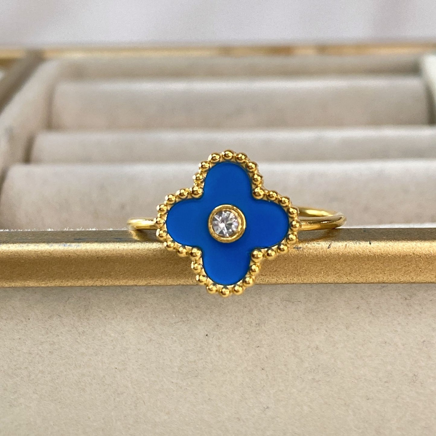 Anillo de Acero Ajustable Inoxidable RAI1053-6