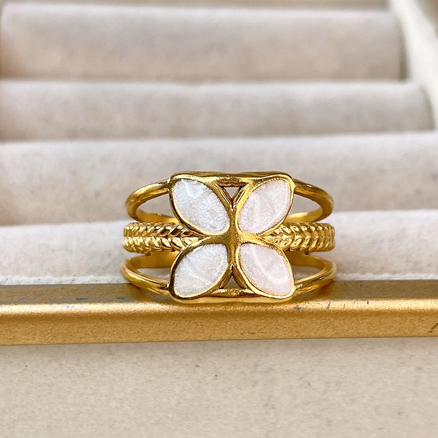 Anillo de Acero Inoxidable Ajustable RAI1064-1