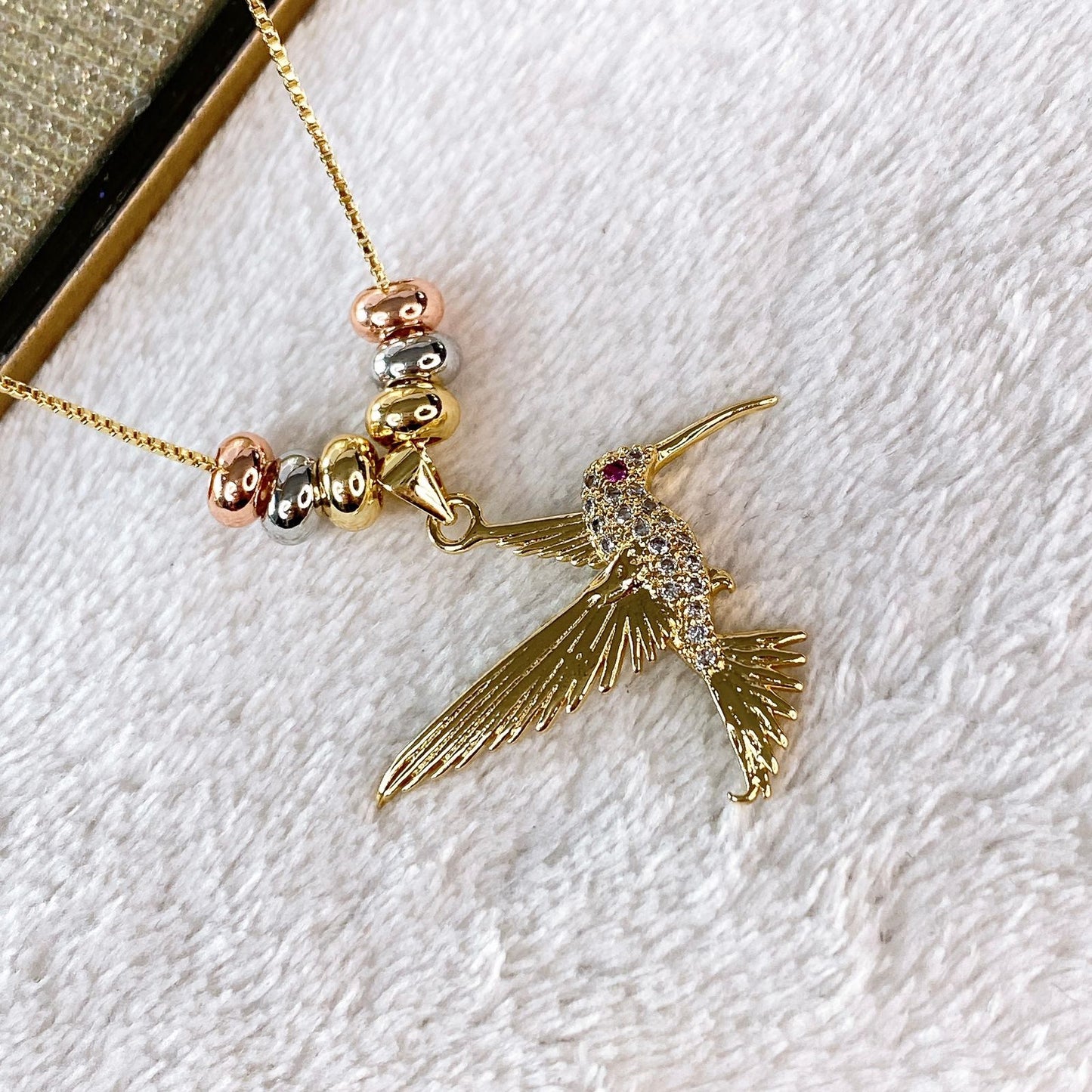 Collar de Chapa de Oro CC2261-1