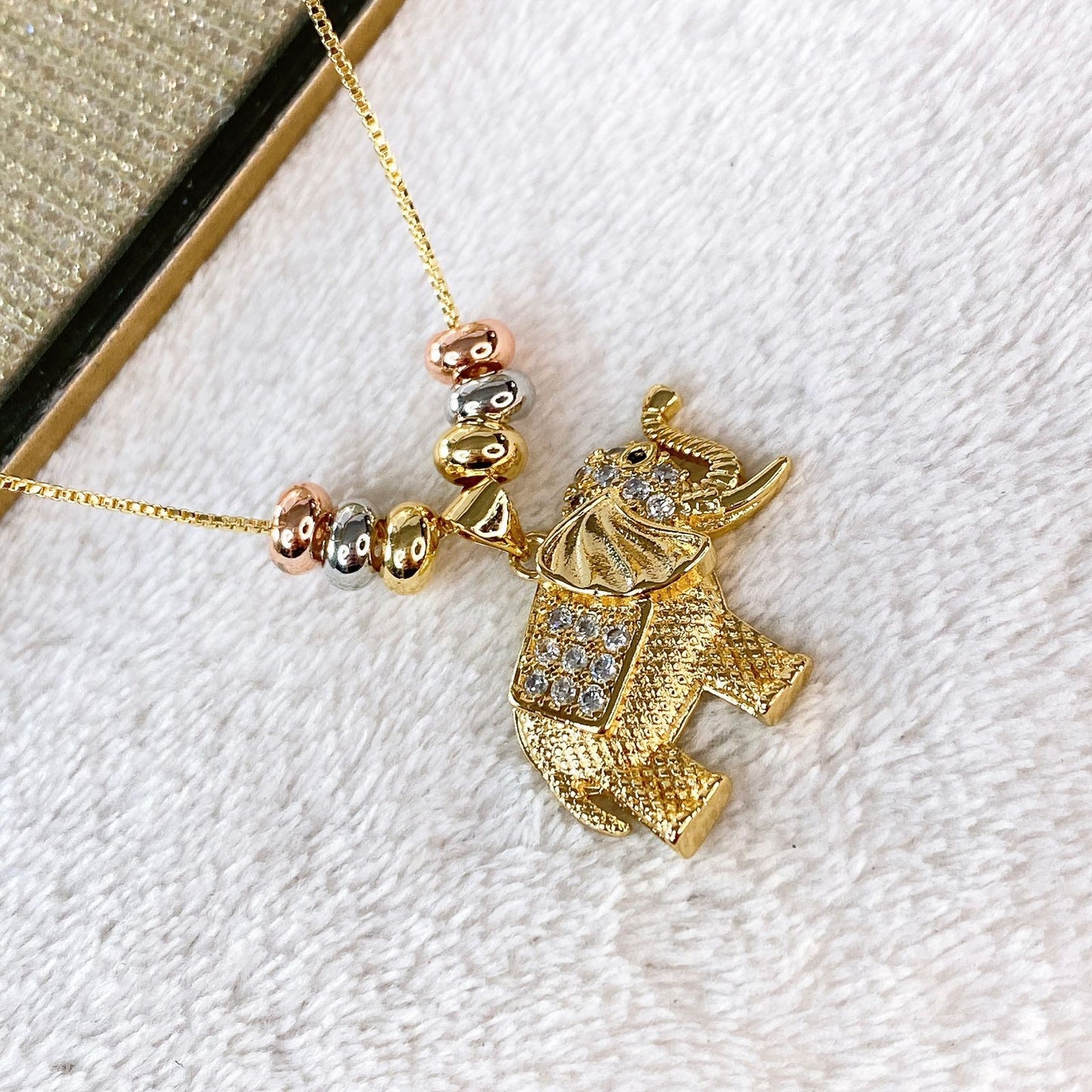 Collar de Chapa de Oro CC2265-1