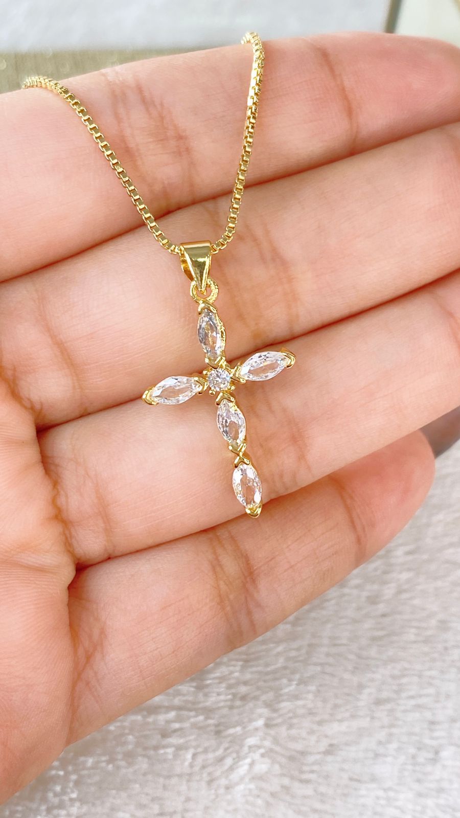 Collar de Chapa de Oro CC2266-1