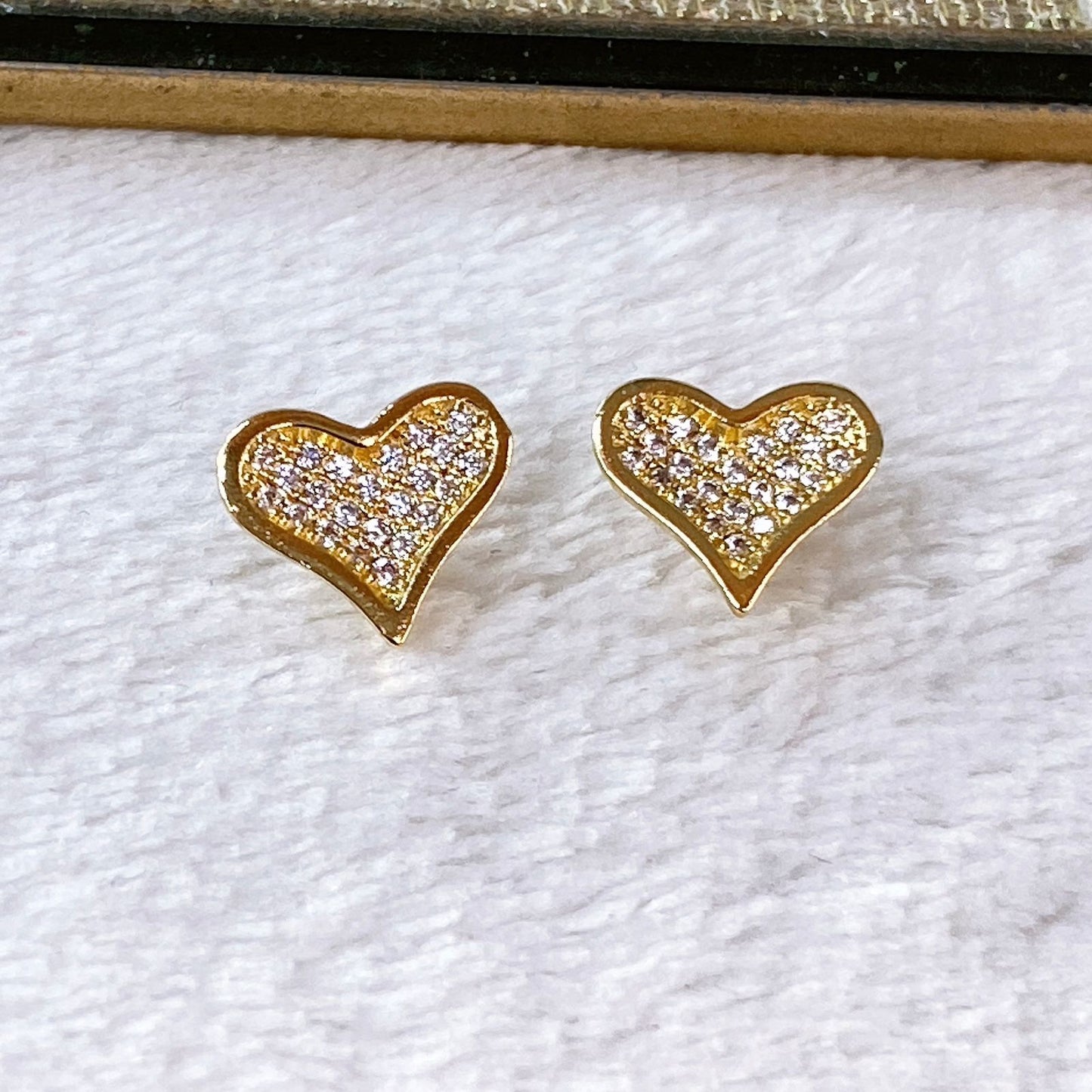 Arete de Chapa de Oro COA2152-1