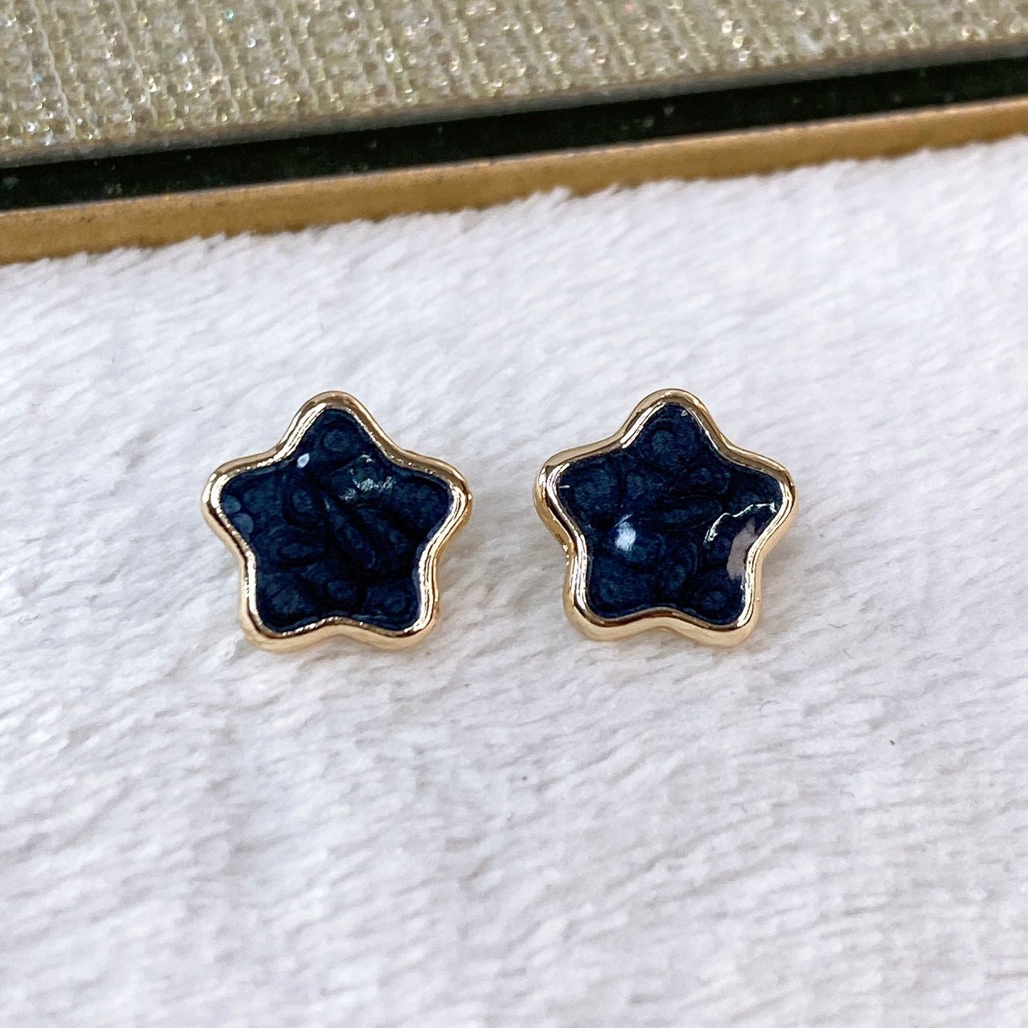 Arete de Chapa de Oro COA2161-1