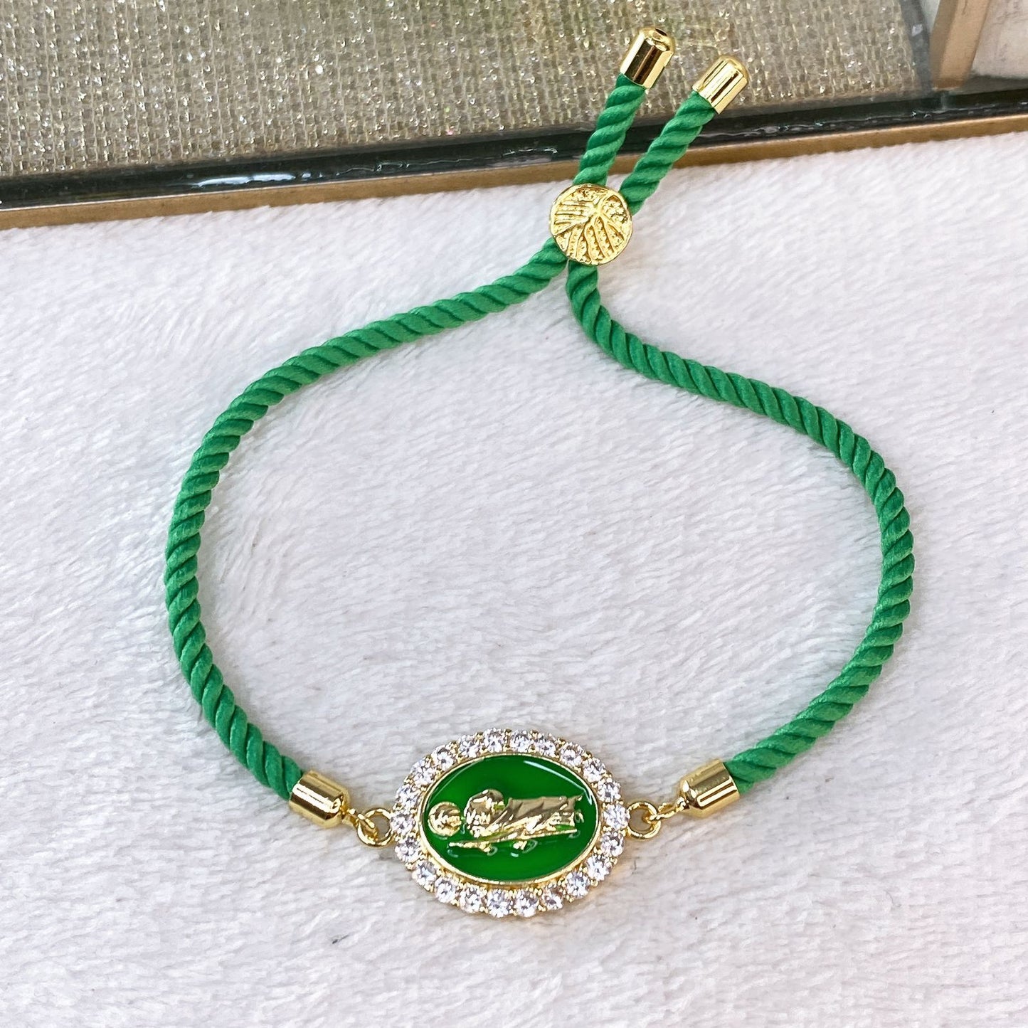 Pulsera de Chapa de Oro COP1615-1