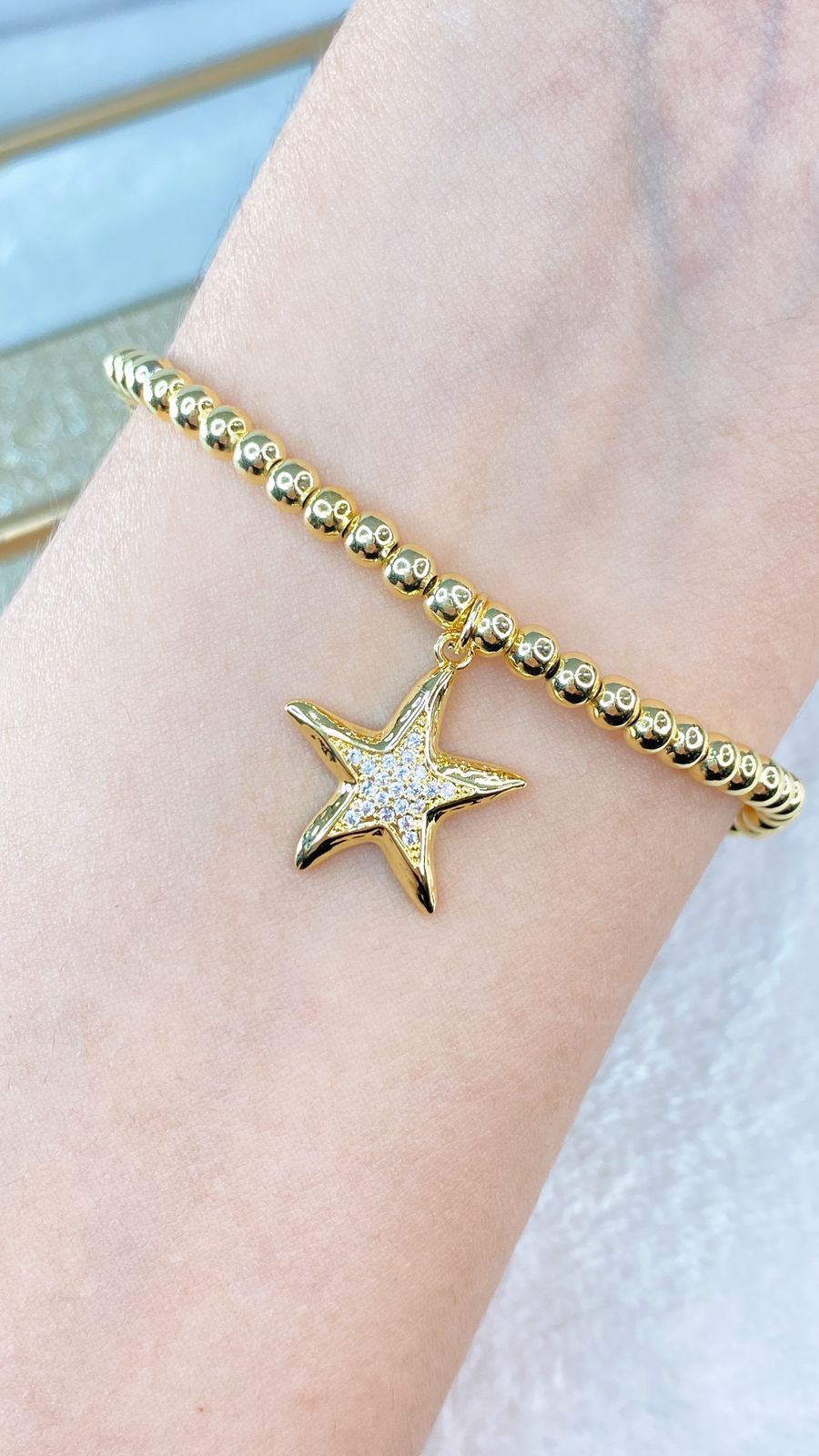 Pulsera de Chapa de Oro COP1619-1