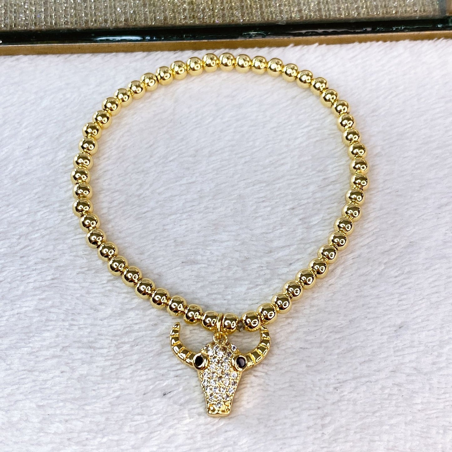 Pulsera de Chapa de Oro COP1620-1