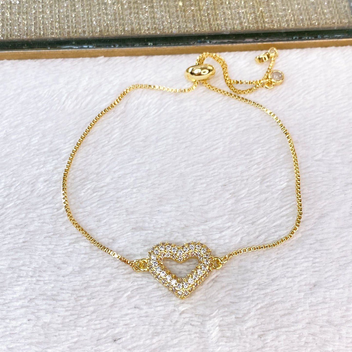 Pulsera de Chapa de Oro COP1622-1