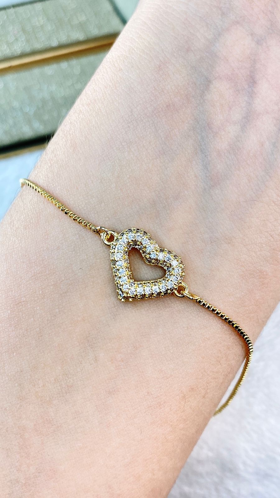 Pulsera de Chapa de Oro COP1622-1