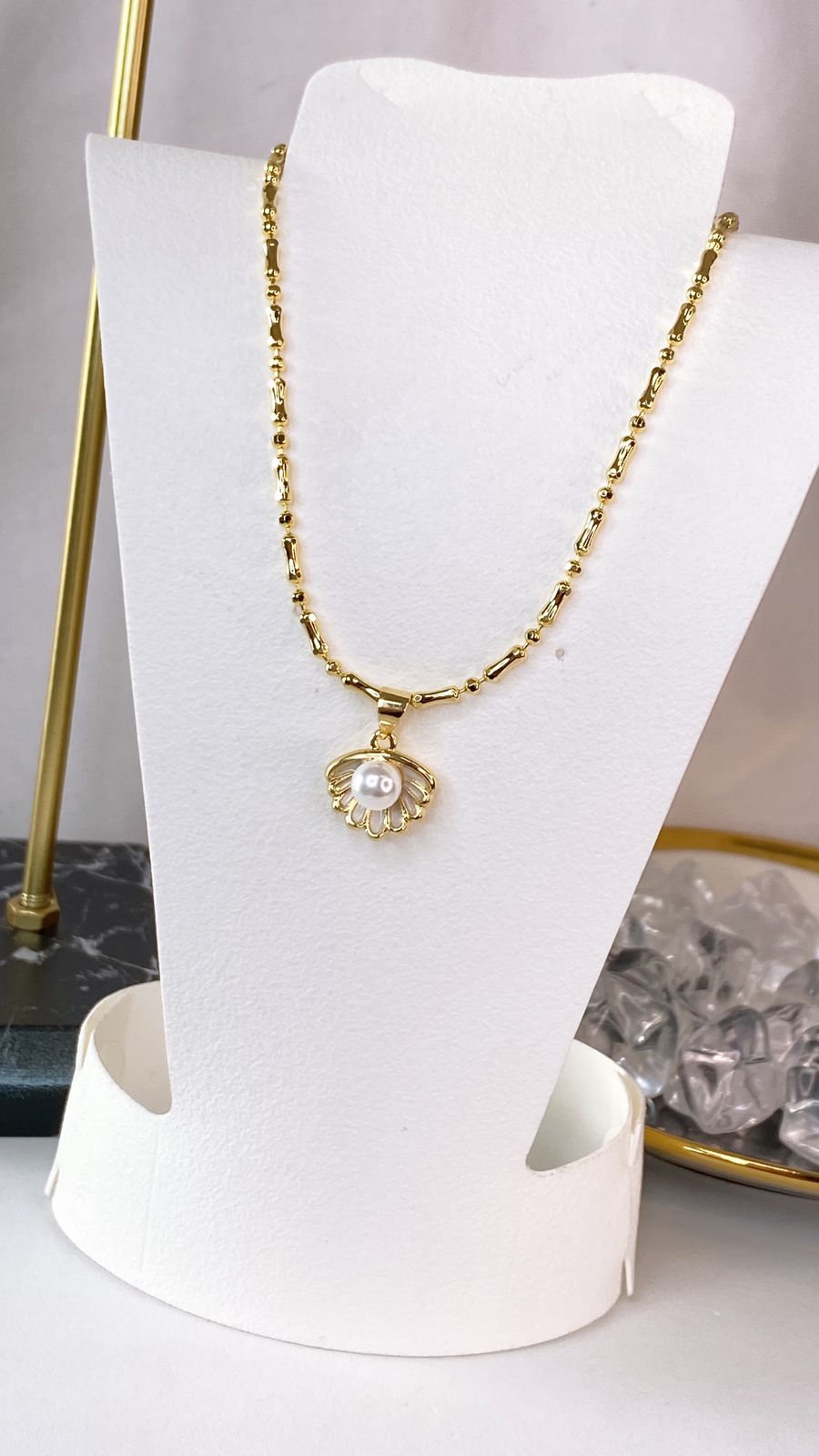 Collar de Chapa de Oro CC2256-1