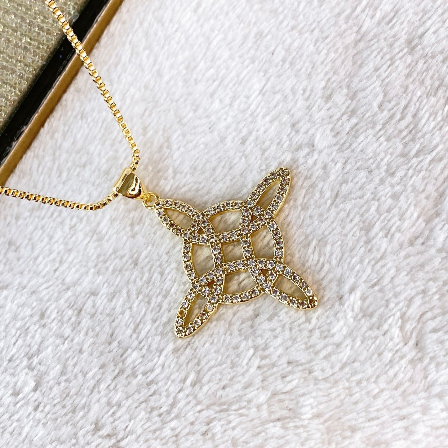 Collar de Chapa de Oro CC2259-1