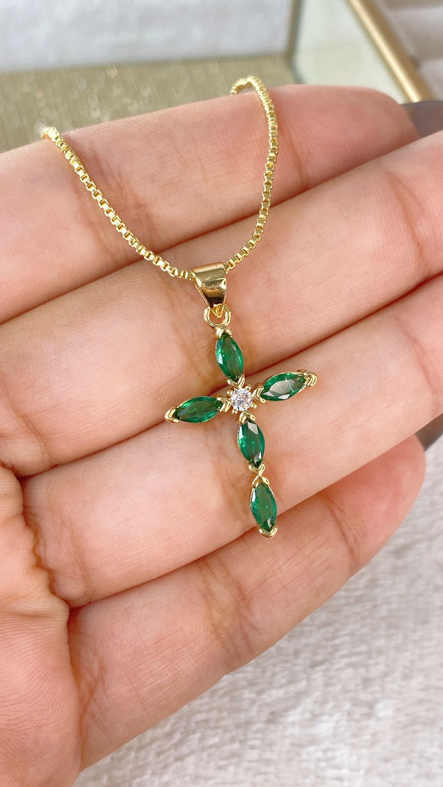 Collar de Chapa de Oro CC2266-2