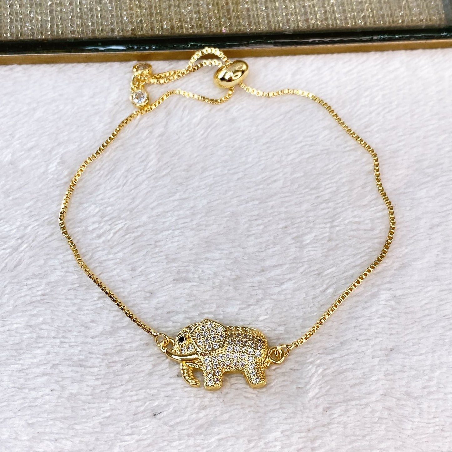 Pulsera de Chapa de Oro COP1623-1