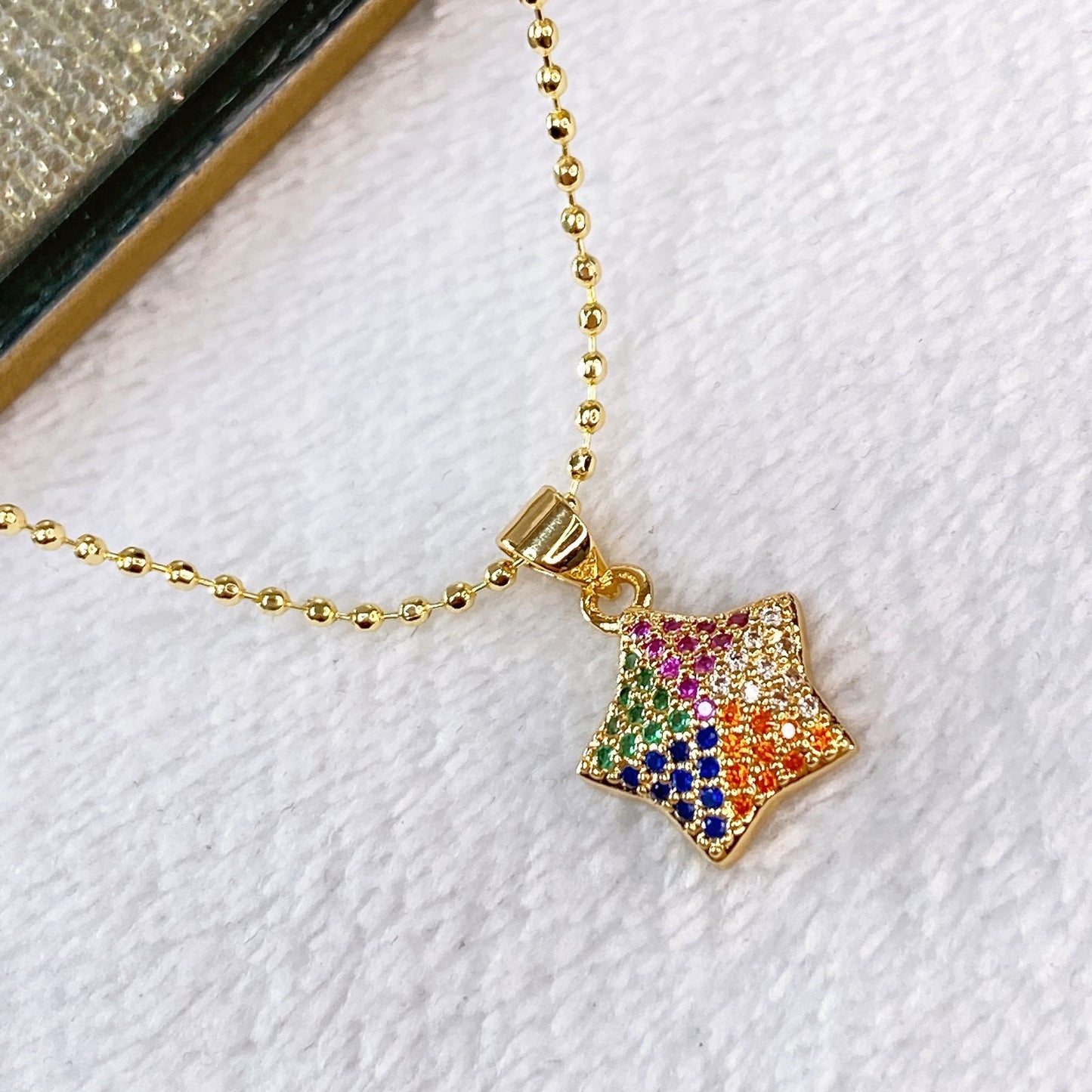 Collar de Chapa de Oro CC2275-2