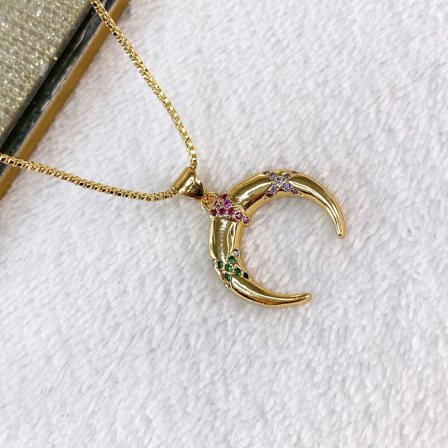 Collar de Chapa de Oro CC2279-1