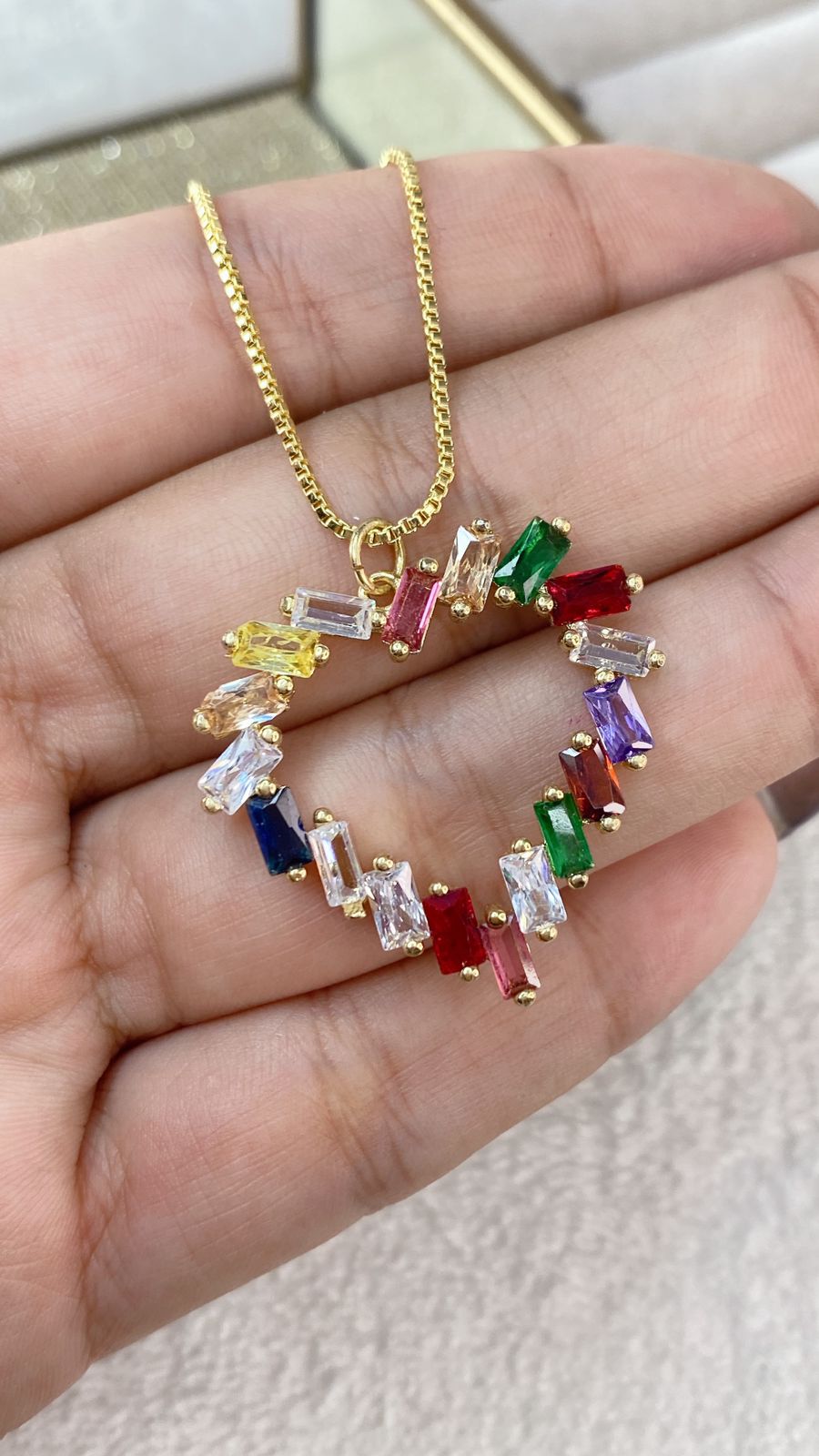 Collar de Chapa de Oro CC2280-1