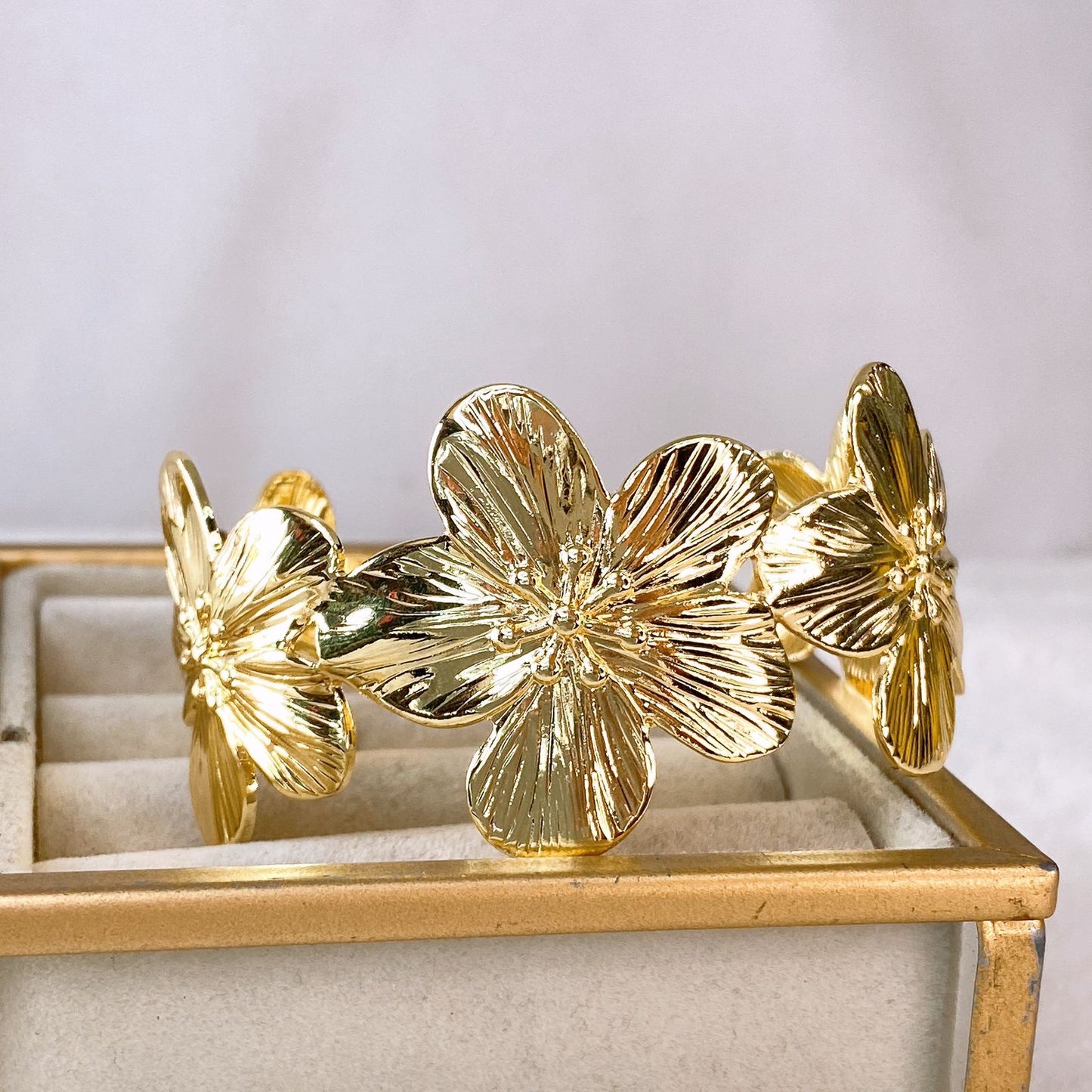 Pulsera de Chapa de Oro COP1631-1