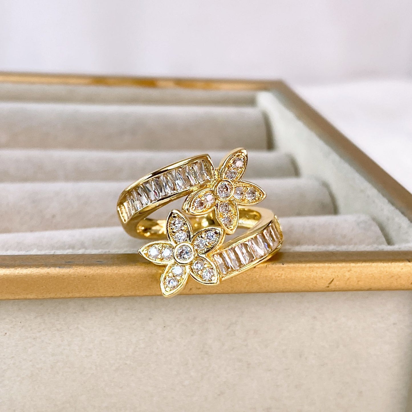 Anillo de Chapa de Oro Ajustable ACO1501-1